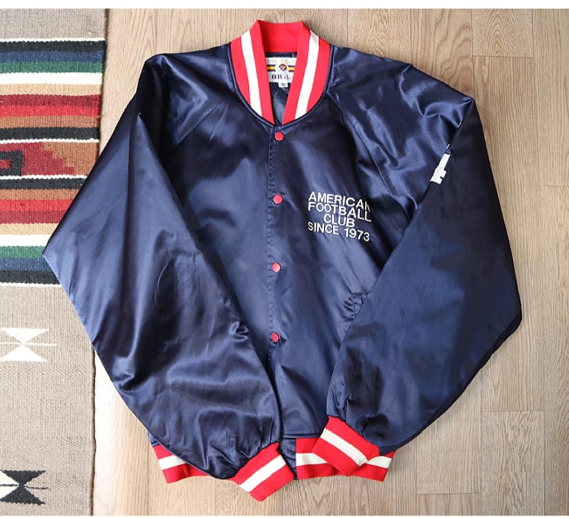 일본판 80~90s 아메리칸 풋볼 클럽 빈티지 바시티 자켓

 상품이미지1