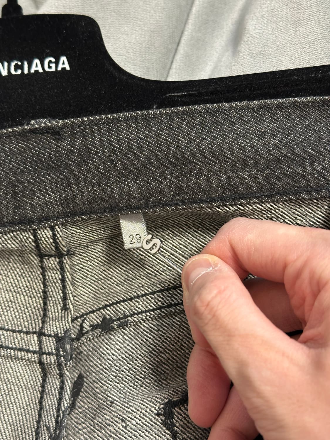 디올 옴므 04ss 스트립 디스 진 29사이즈 상품이미지4