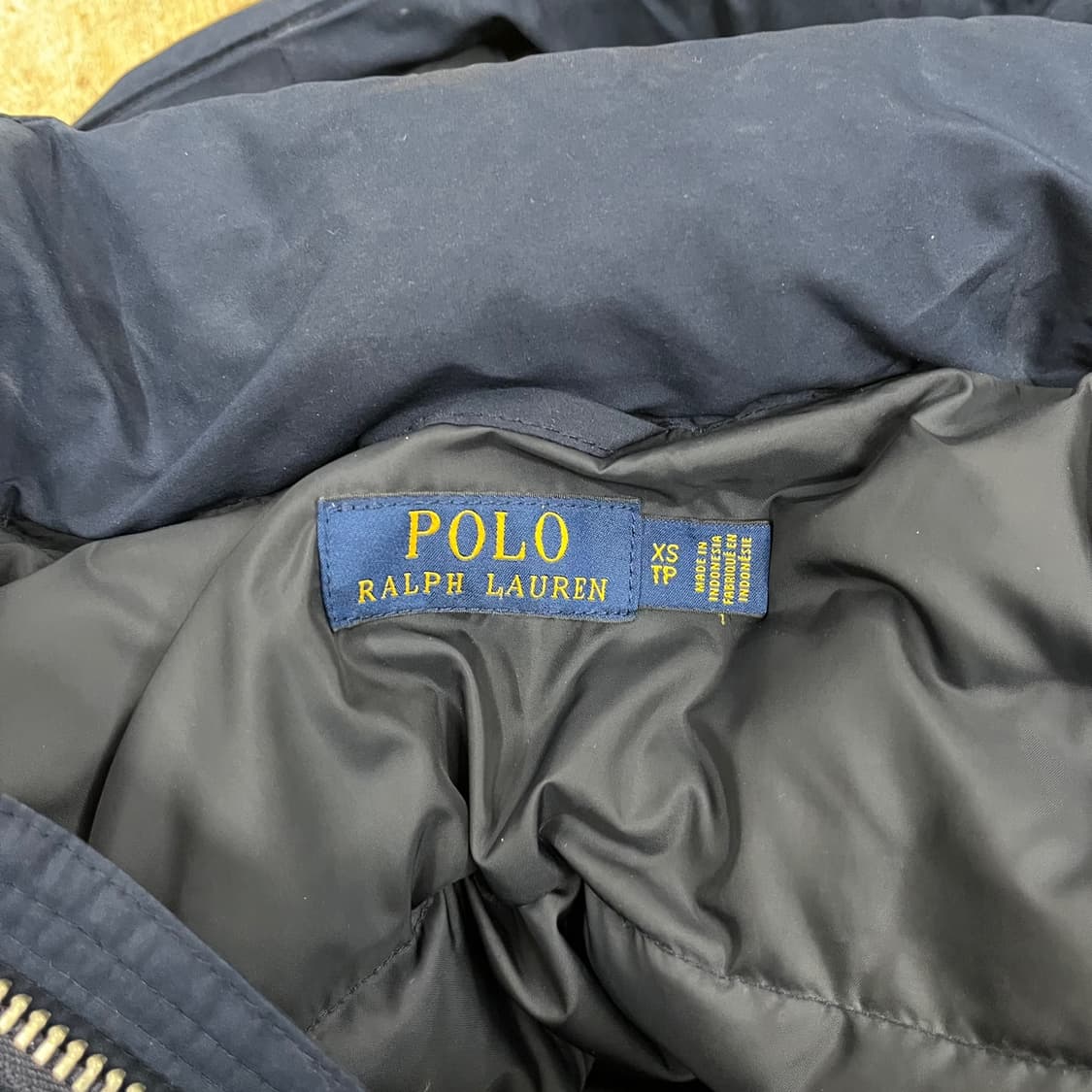 [정품/XS] 폴로 랄프로렌 빈티지 후드 패딩 조끼 b8 상품이미지5