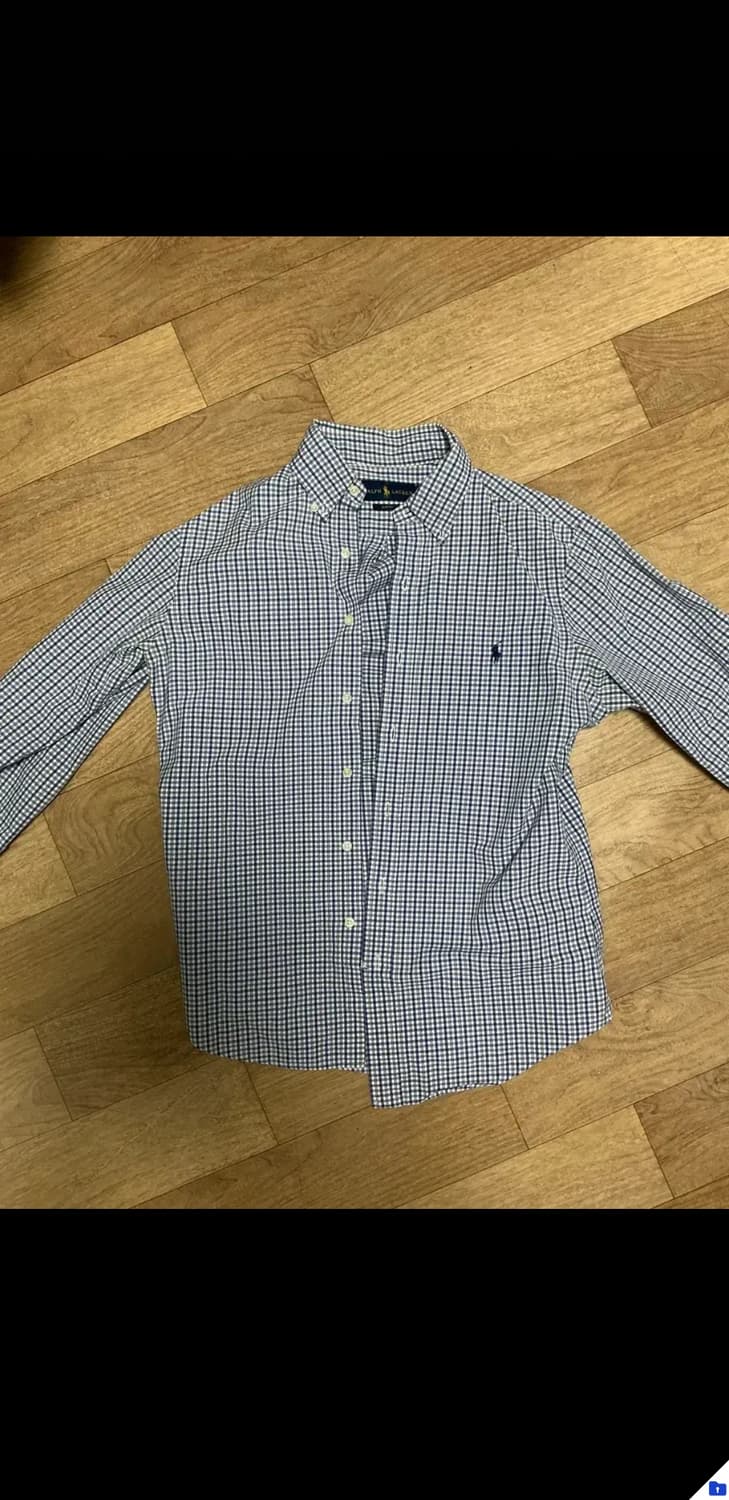 [새상품] 폴로 슬림핏 셔츠 M 남녀공용 상품이미지1