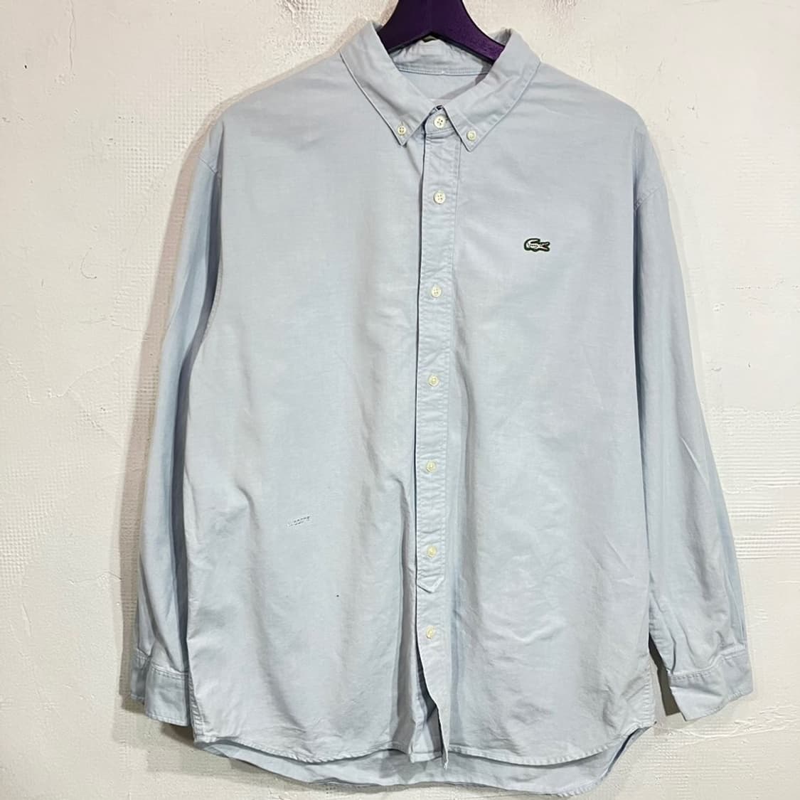 라코스테 솔리드 셔츠 상품이미지2