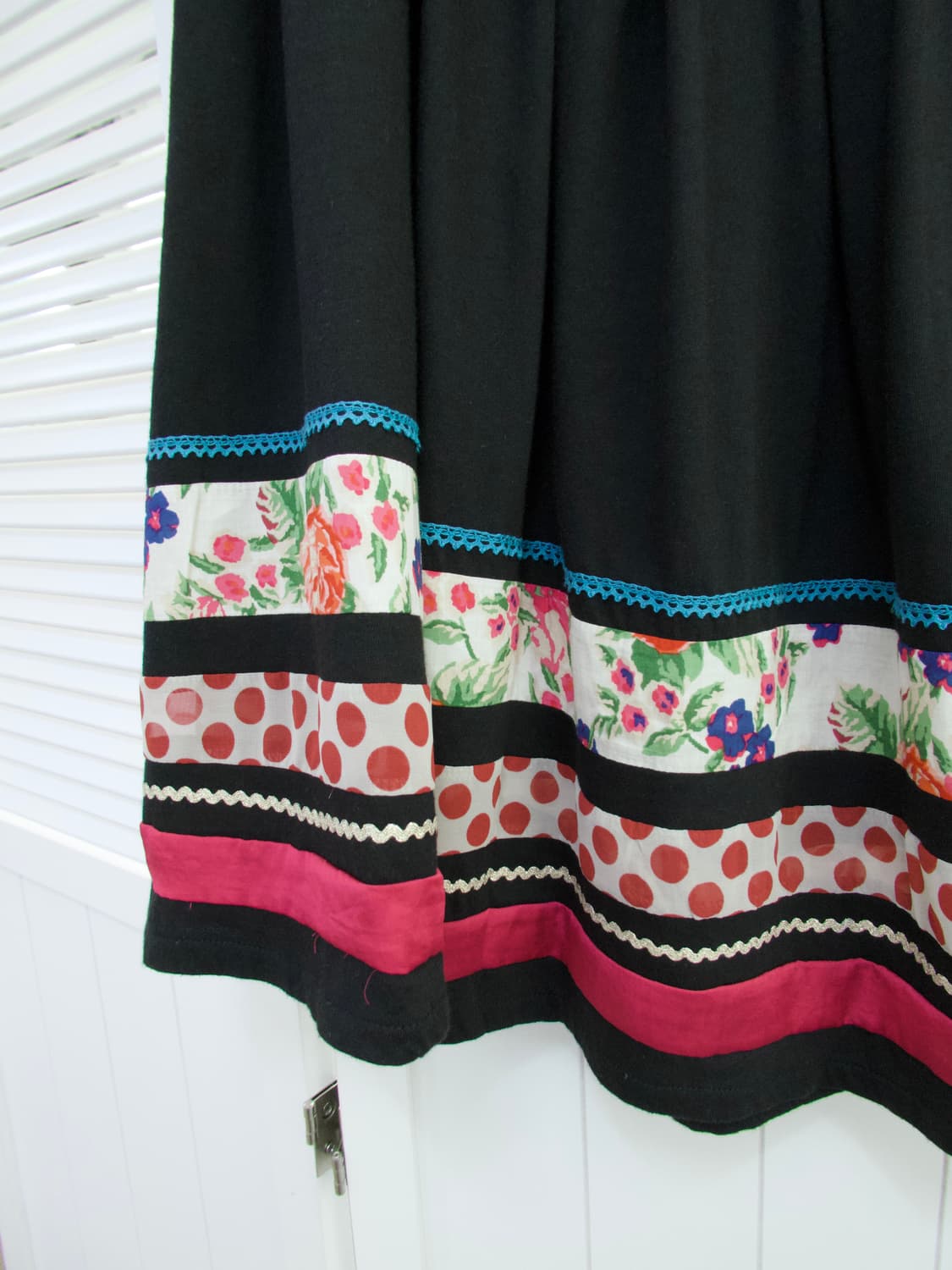 수나오쿠와하라 패치 스커트 상품이미지4