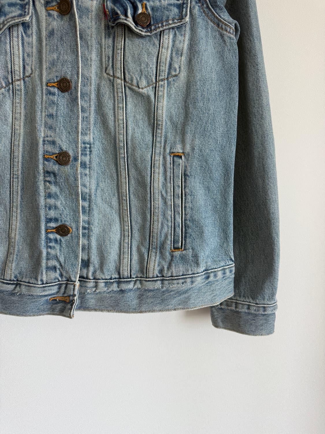 리바이스(Levi's) 데님 트러커 자켓(레드탭 손상) 상품이미지3
