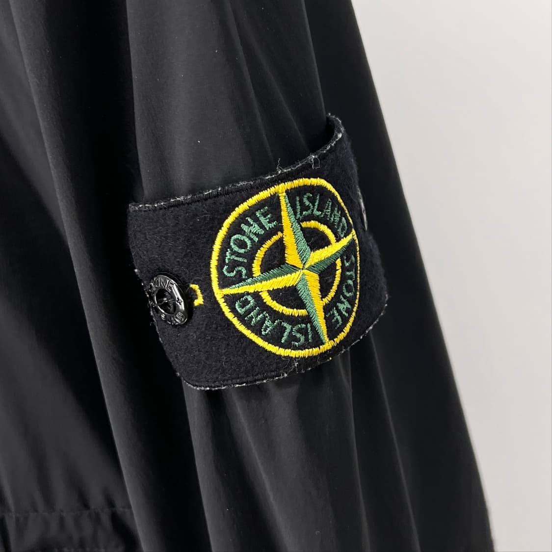 [XXL사이즈] 스톤아일랜드 봄버 스킨터치 집업 자켓 블랙 상품이미지6