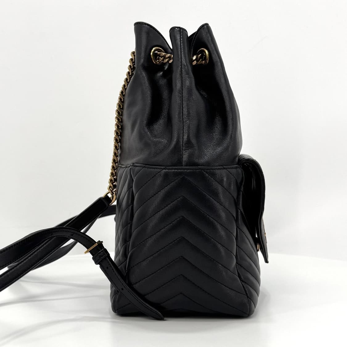 생로랑 모노그램 조이 백팩 블랙 (672609) 상품이미지6