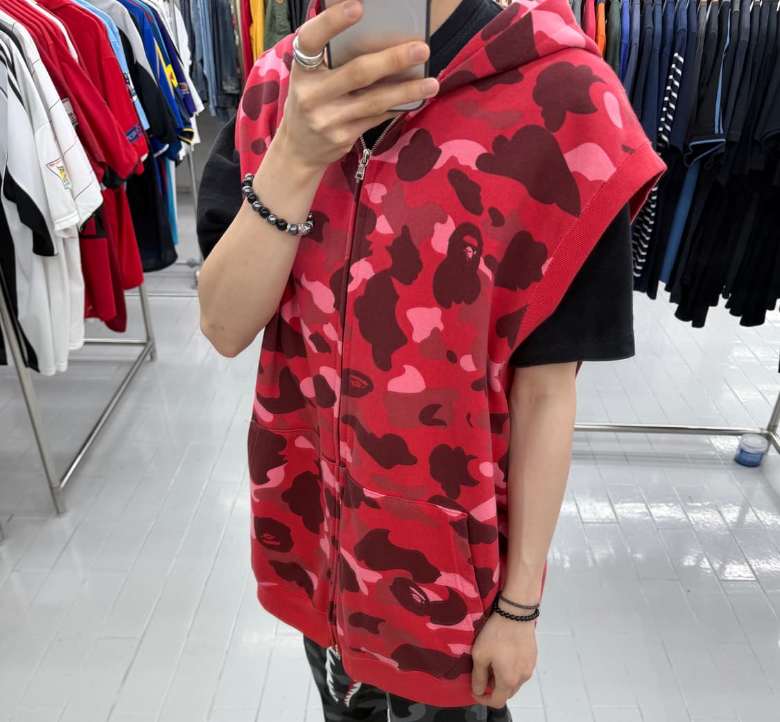 Bape 00s X 퍼렐 윌리엄스 후드집업 베스트 상품이미지7