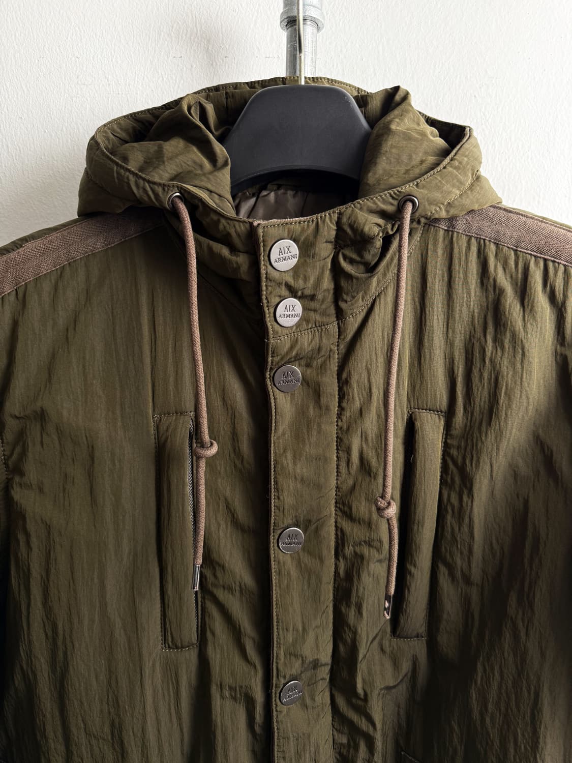 Armani Exchange Hooded Bomber Jacket 상품이미지6