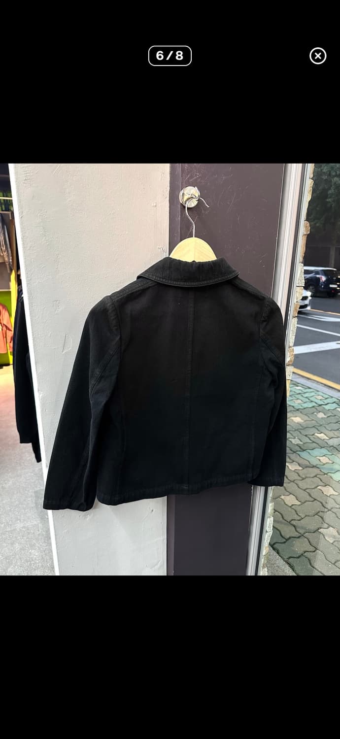 꼼데가르송 트리콧 03AW 블랙 자켓  상품이미지6