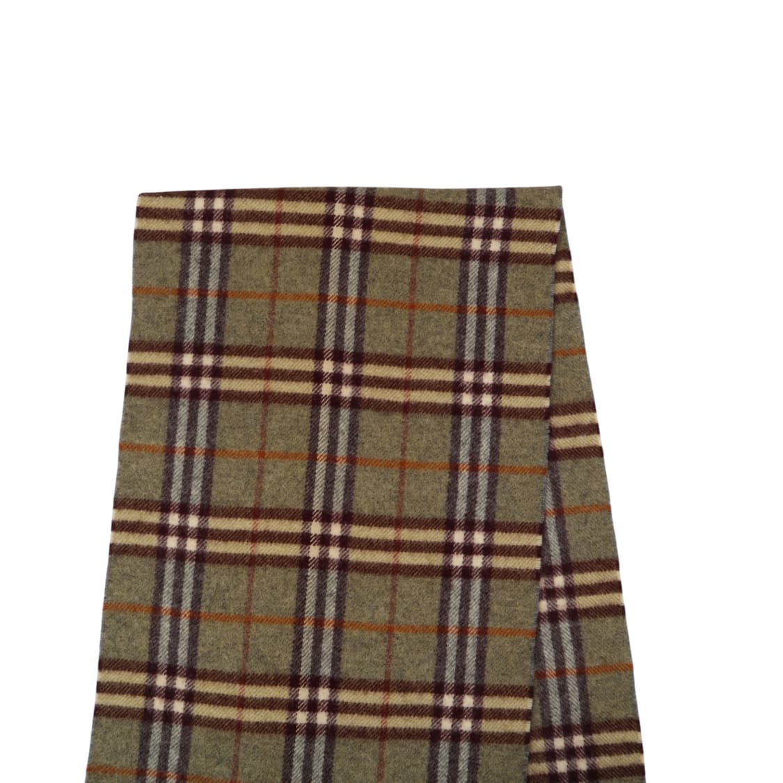 버버리 말차 램스울 노바체크 머플러 상품이미지6