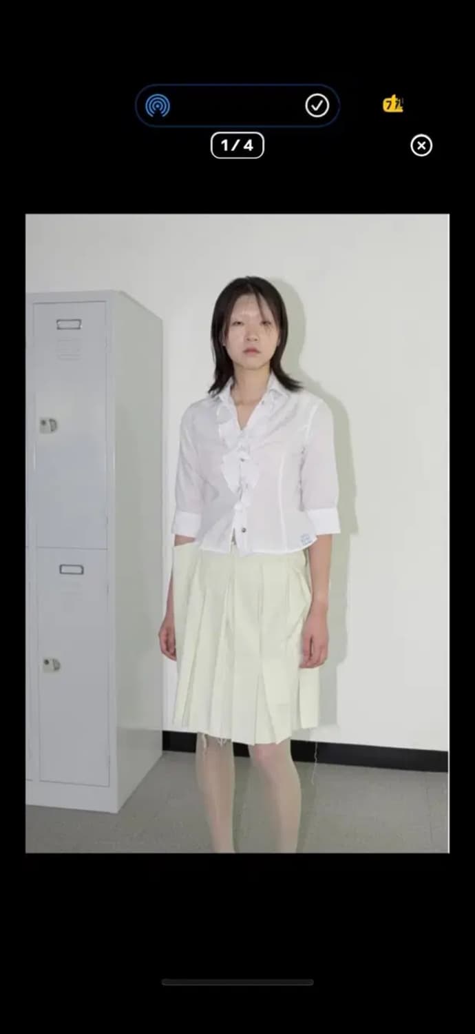 에옹쓰 언발스커트 (초기디자인) 상품이미지3