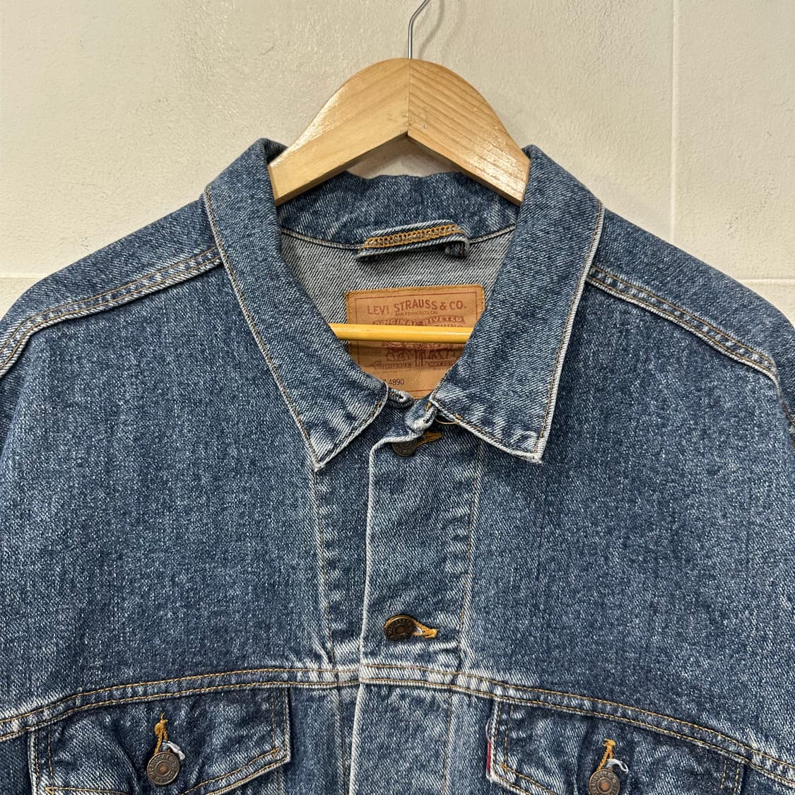90‘s 리바이스 데님 트러커 자켓 상품이미지2