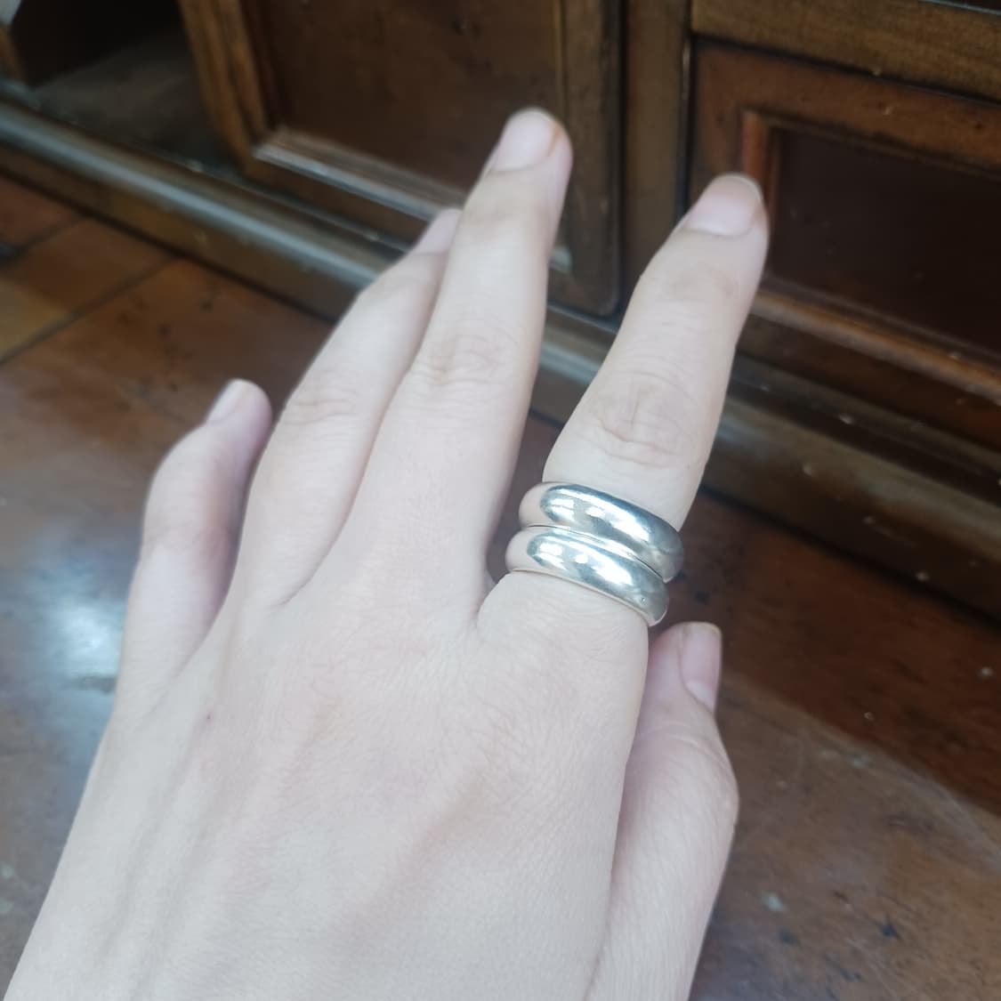 쌍가락지5미리 순은99  상품이미지4