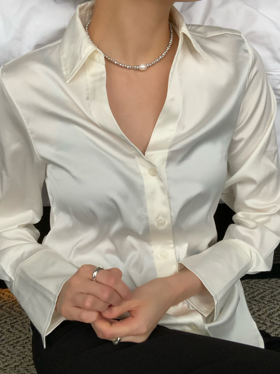 시드주얼리 Argent Pearl Necklace 상품이미지2