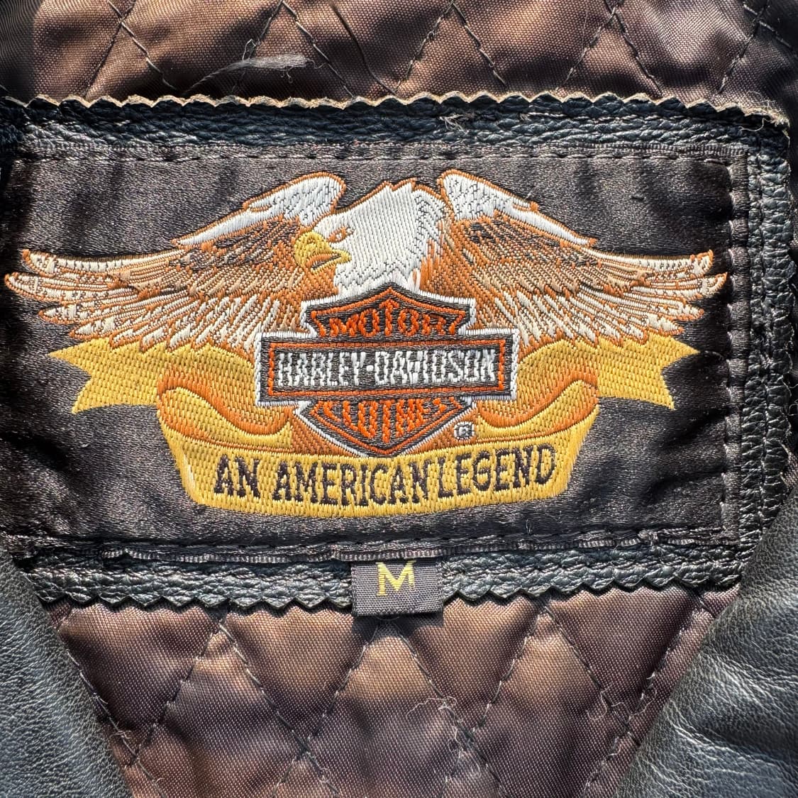 [M] Harley Davidson 할리데이비슨 라이더 가죽 자켓 상품이미지10