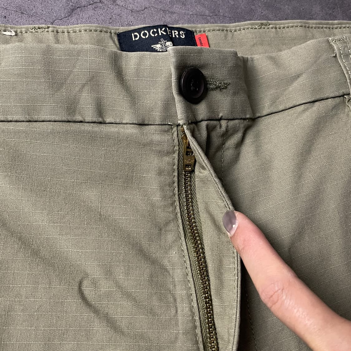 DOCKERS 다커즈 빈티지 카키 카고 하프 팬츠 A00789 상품이미지3