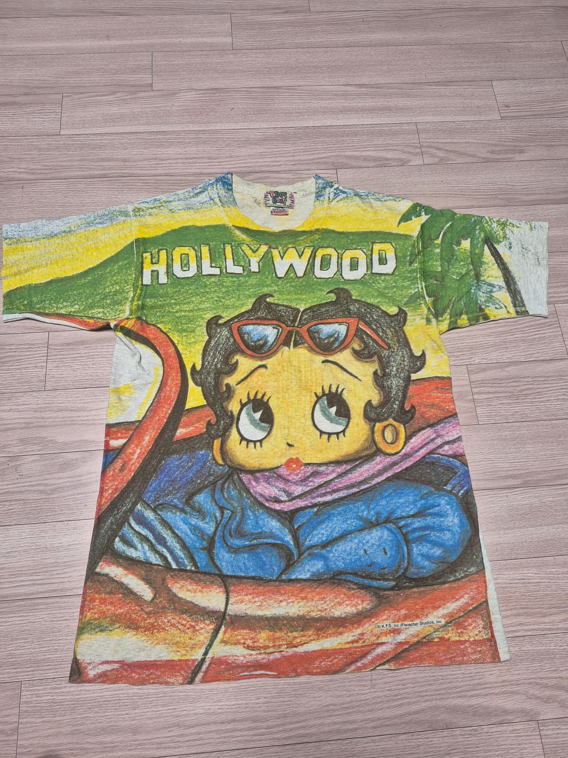 made in USA BETTY BOOP 빈티지 티셔츠 상품이미지1