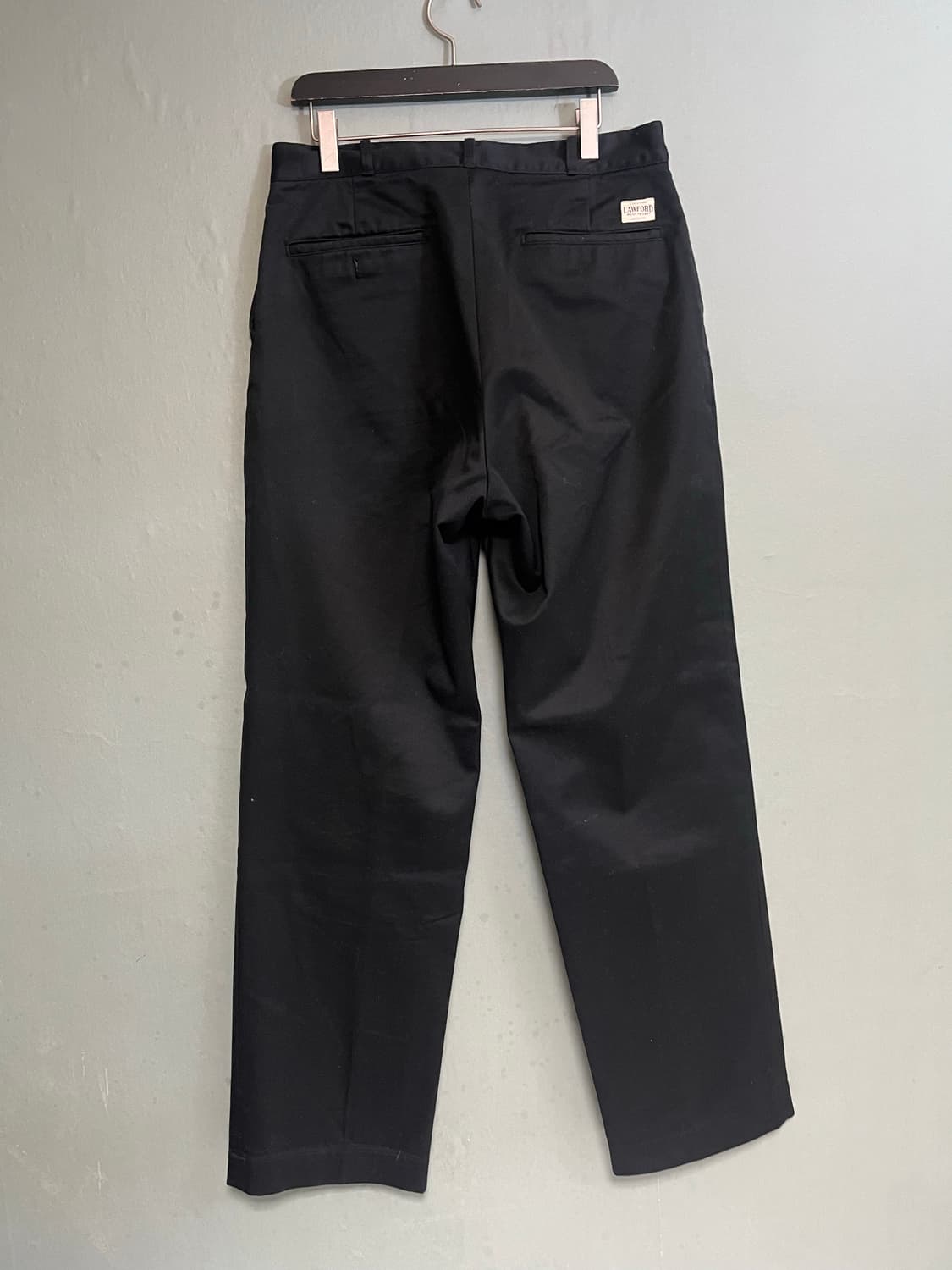 LAWFORD Lot.525 Work Trousers 32 Black 상품이미지4