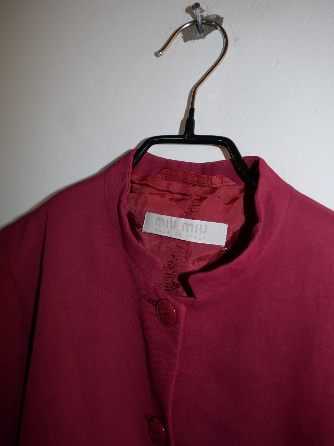 1990s Miu Miu linen blazer 상품이미지2