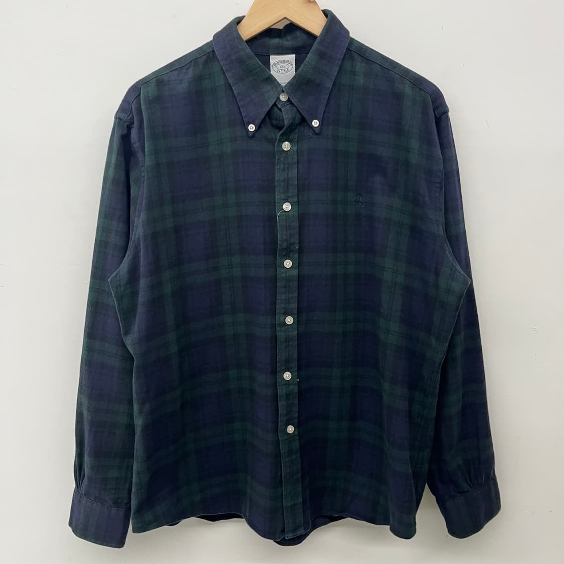 브룩스브라더스 체크 셔츠 남XXL 상품이미지2