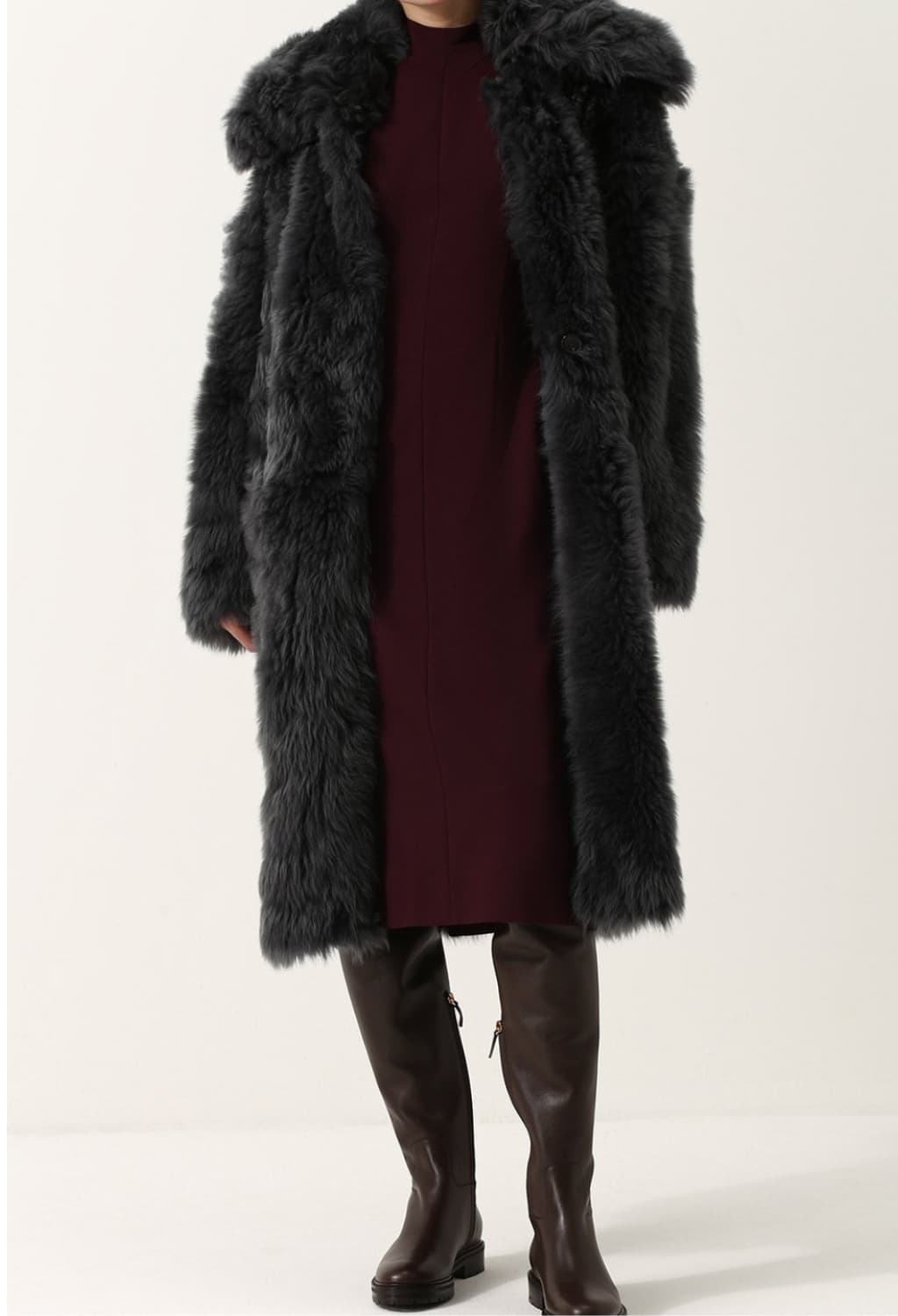 TOM FORD 톰 포드 오버코트(램스킨)38 사이즈-해외발송 상품이미지1