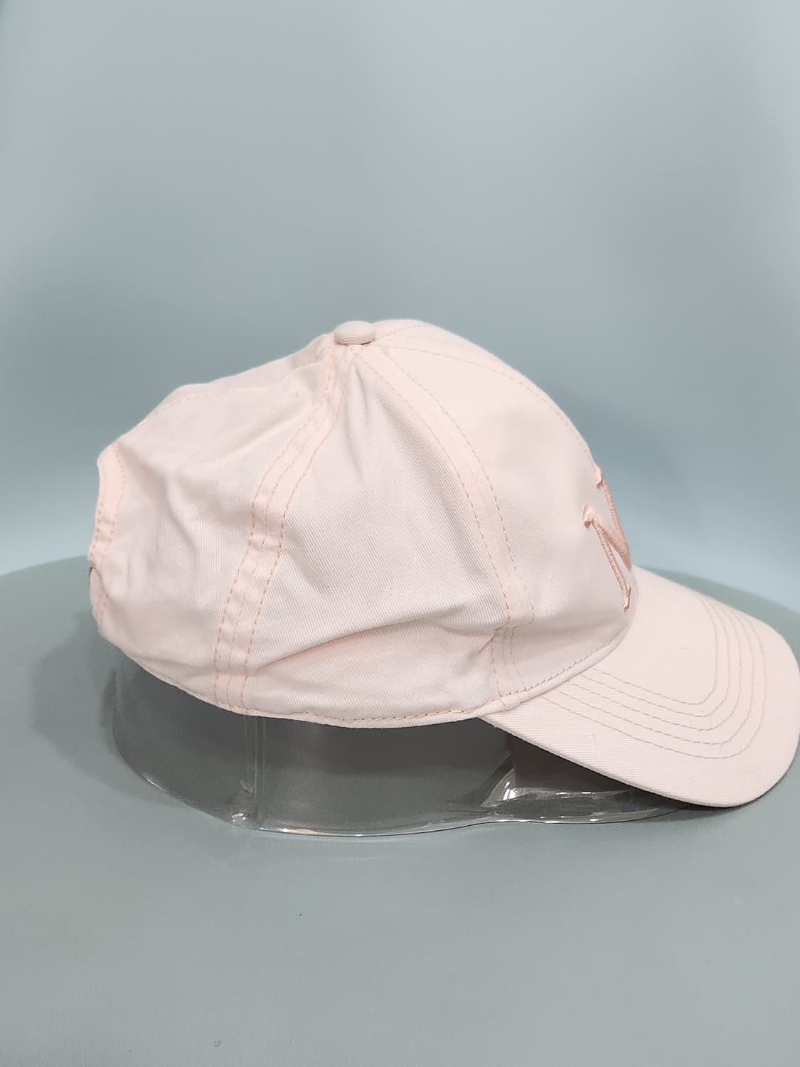 H&M NY 뉴욕 연핑크 볼캡 모자 상품이미지5