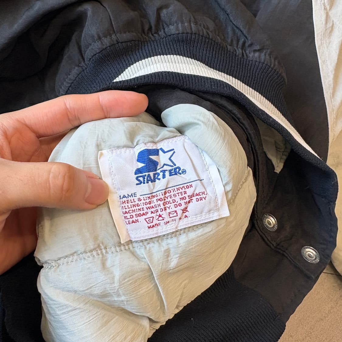 90s 90년대 미국 생산 스타터 시카고 화이트 삭스 자켓  상품이미지6