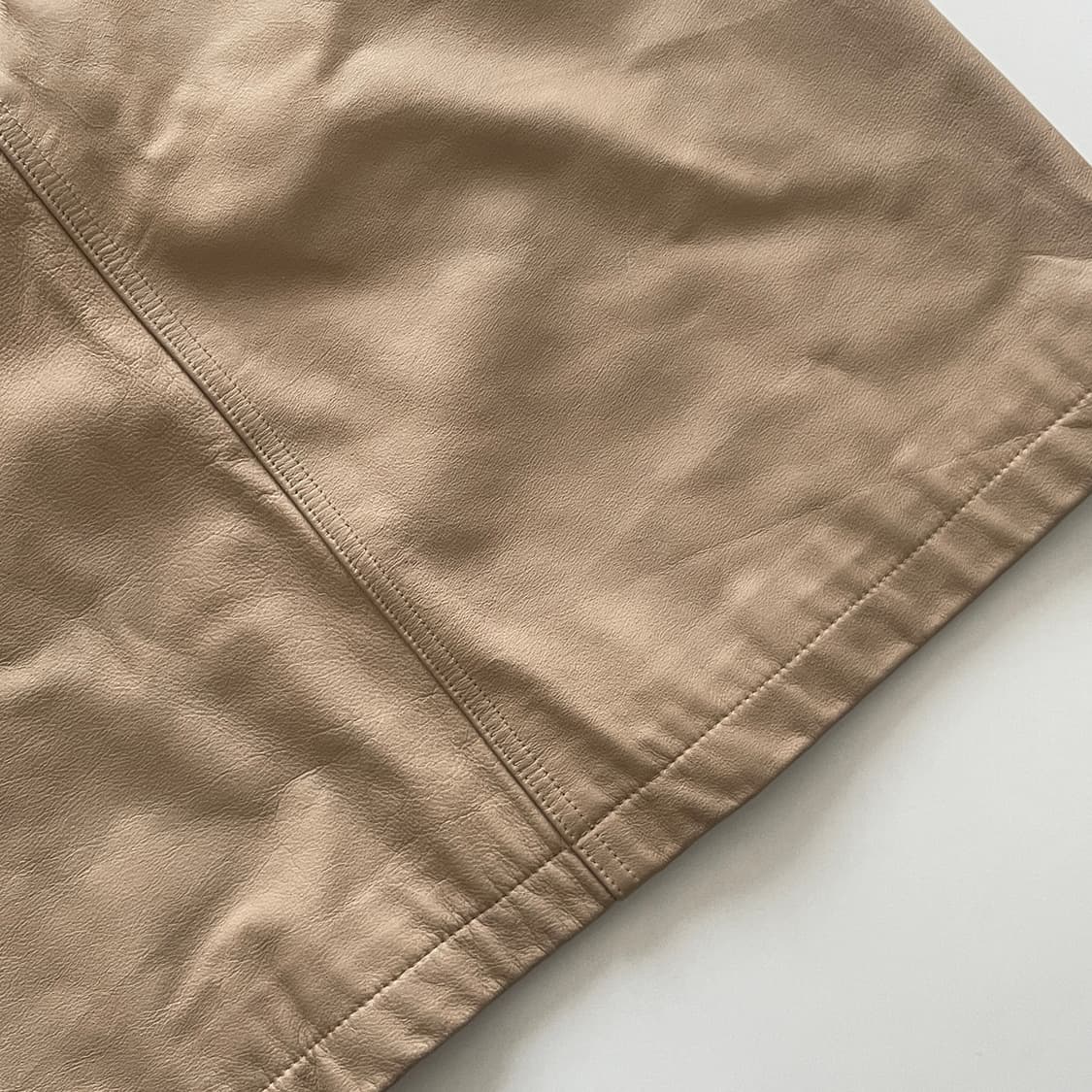 Zucca Real Leather Skirt 상품이미지7