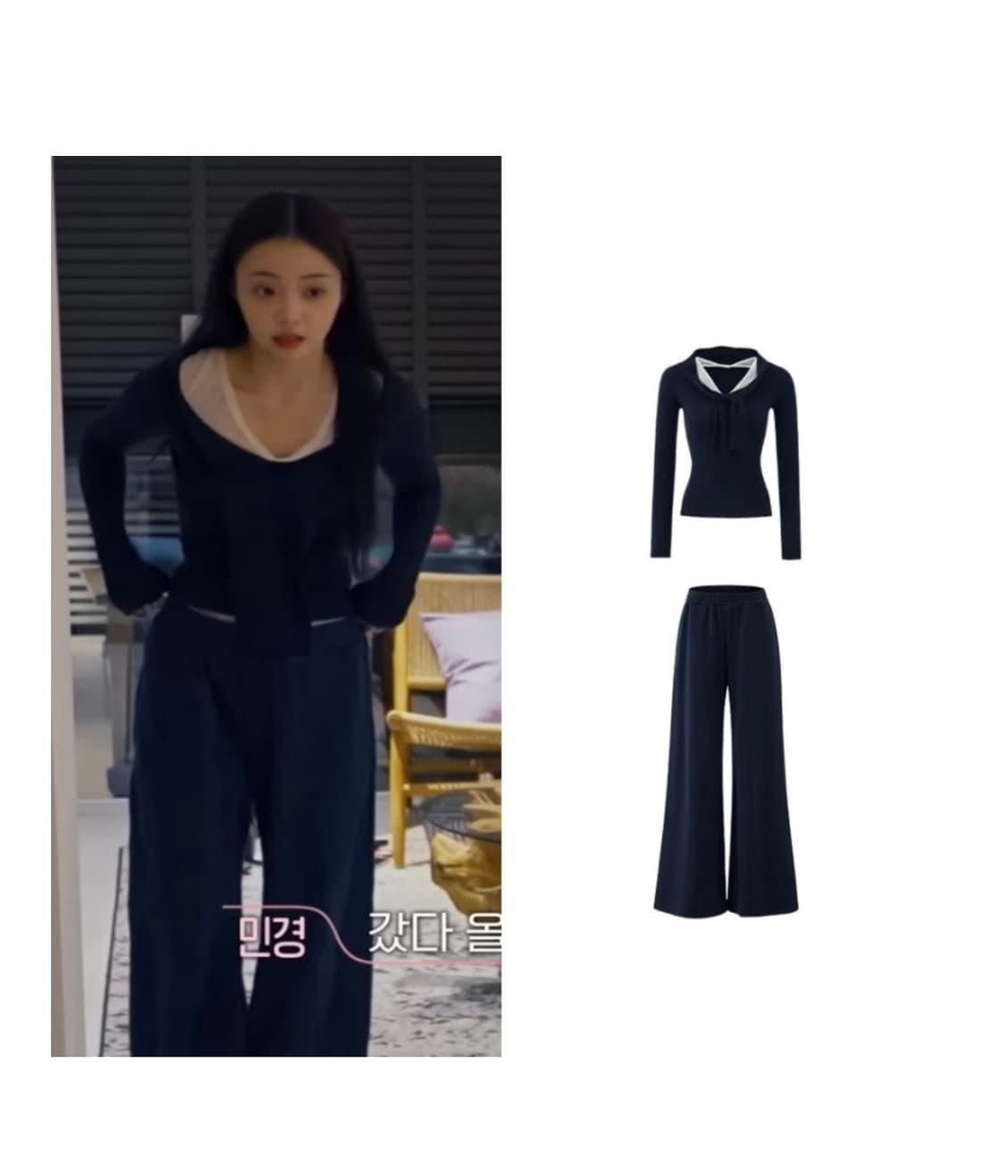 라룬듀시엘 리본탑 (환승연애 민경 착용 s) 상품이미지2