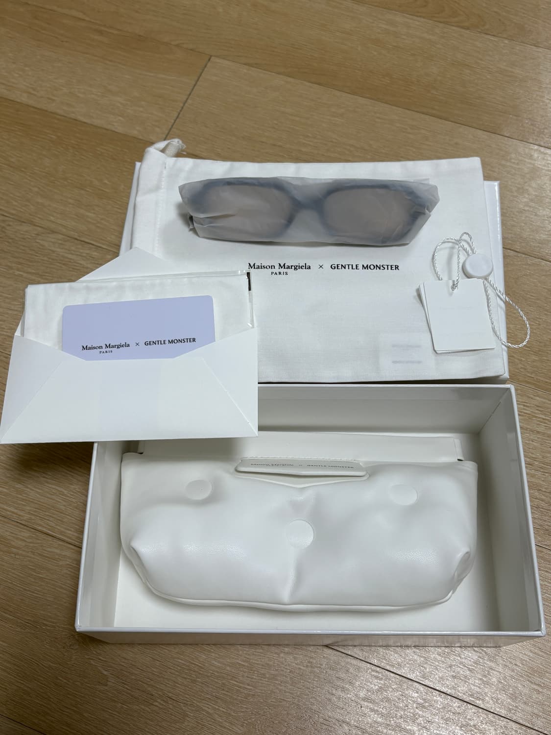 젠틀몬스터 x 마르지엘라 콜라보 MM210-01(BR) 새상품 상품이미지2