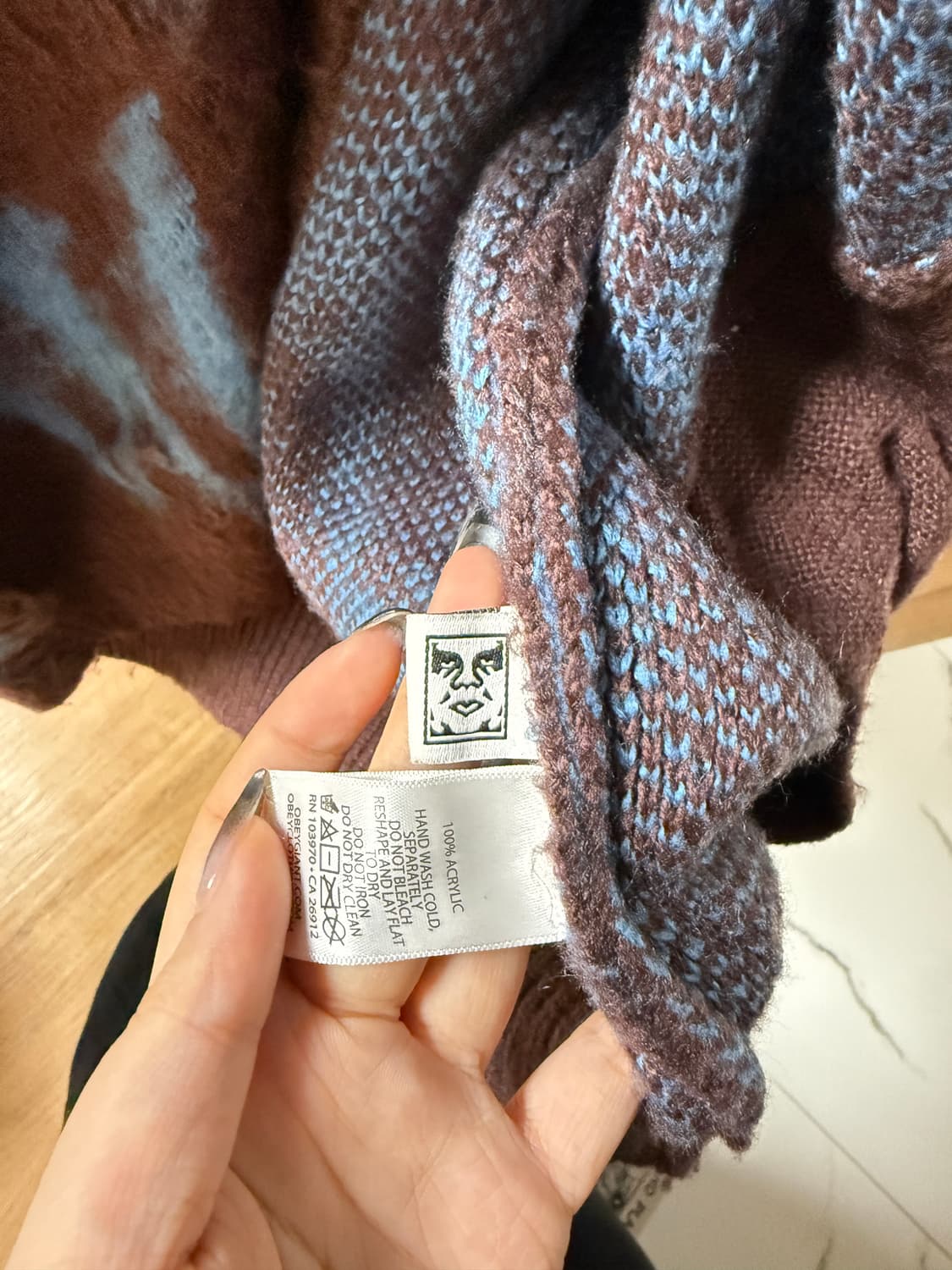 obey 가디건 상품이미지4