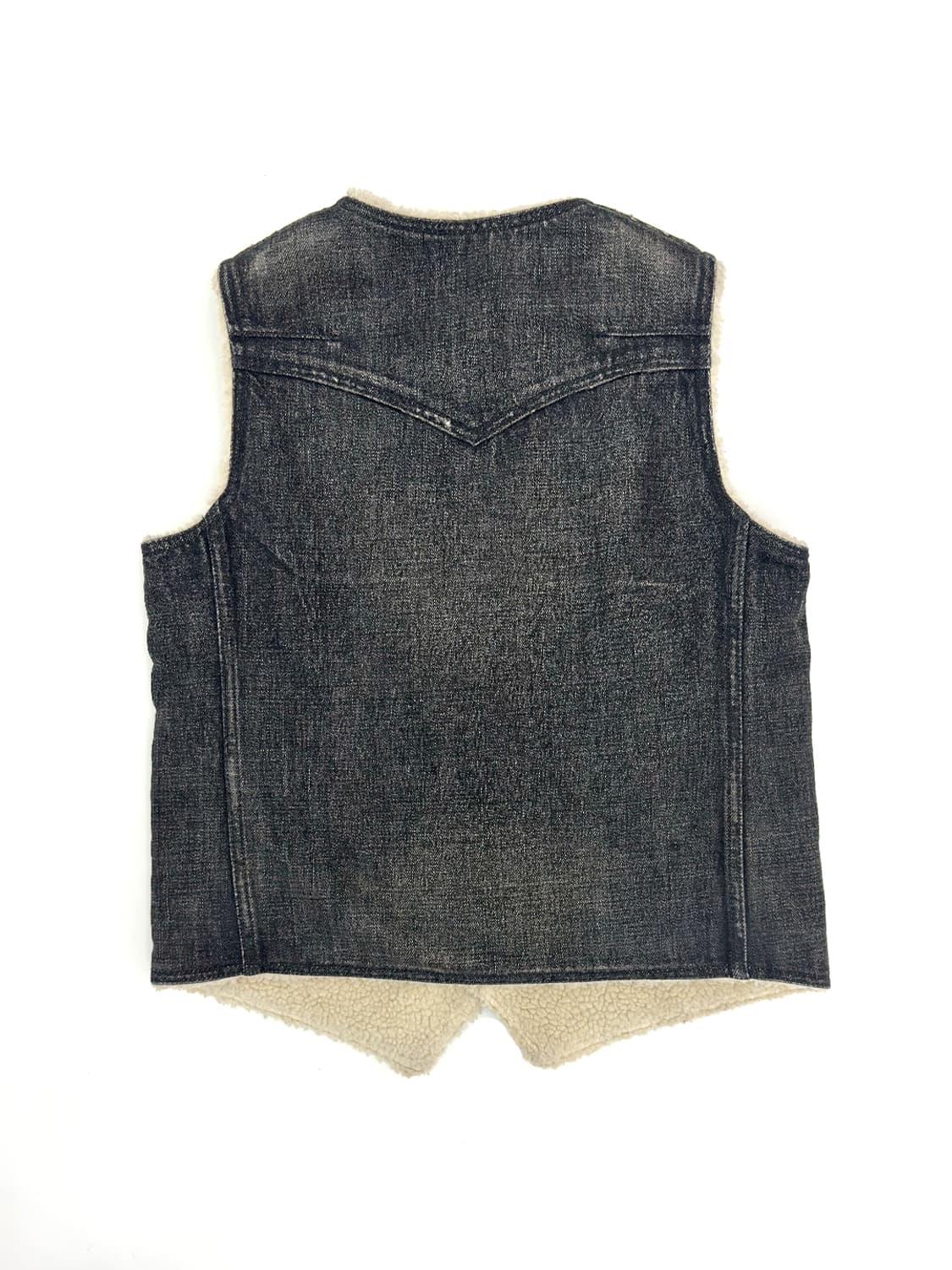 Number (N)ine  Denim Sherpa Vest/ 1 상품이미지2