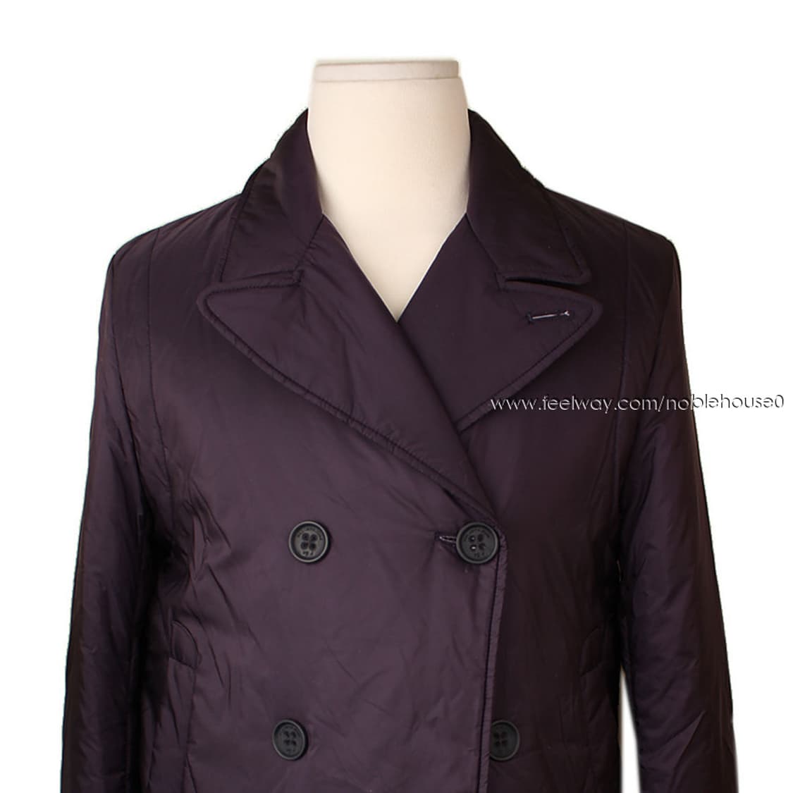 폴스미스 퍼플 더블버튼 패디드 자켓(M) 상품이미지6