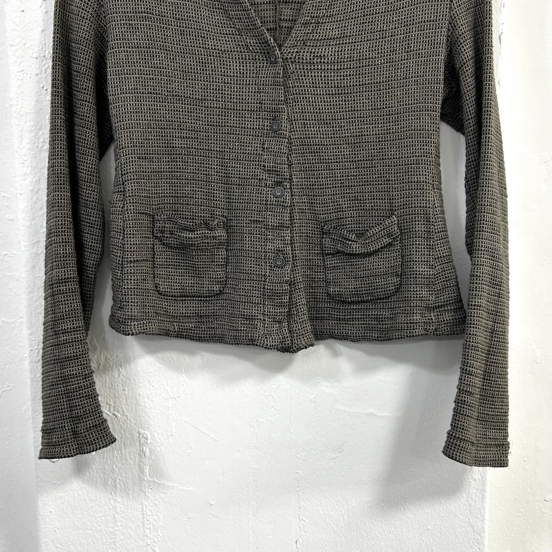 트랜짓 고즈넉 린넨 가디건 상품이미지3