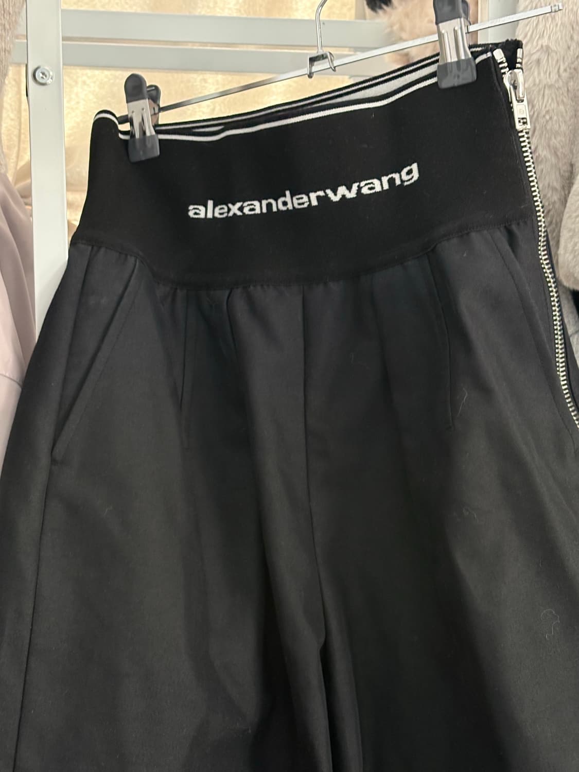 알렉산더왕 로고 캐롯 와이드팬츠 상품이미지4