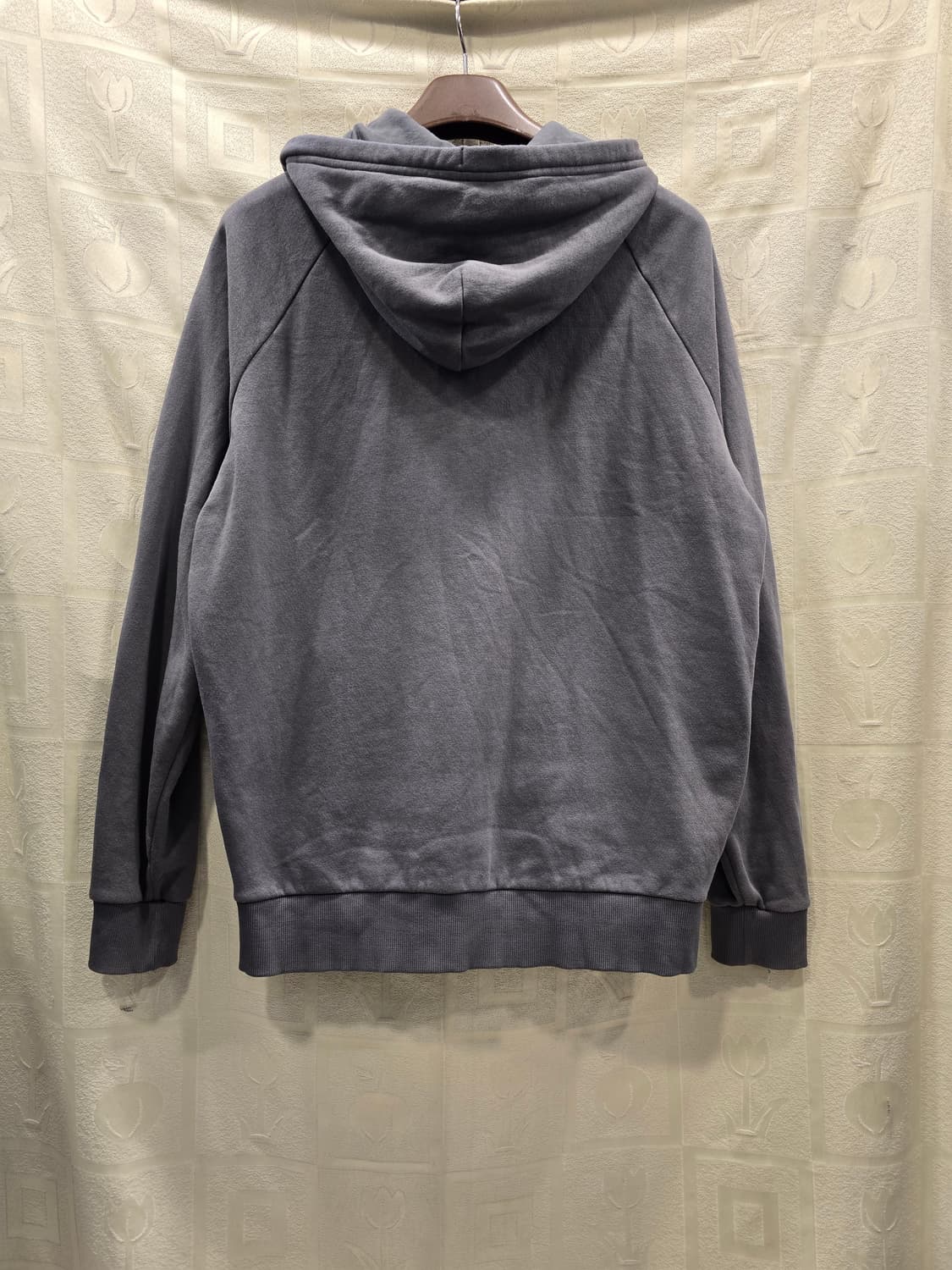 언더아머 회색 기모 후드집업 자켓 M(95) 상품이미지5