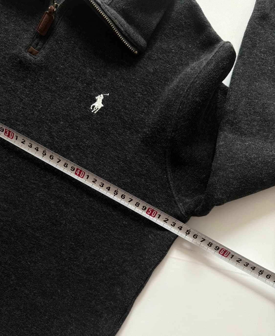 Polo 폴로랄프로렌 차콜 하프 집업 상품이미지7