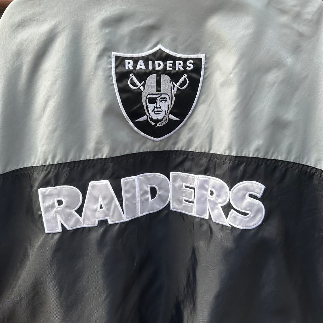 빈티지 00s NFL 로스엔젤레스 레이더스 리버시블 자켓  상품이미지4