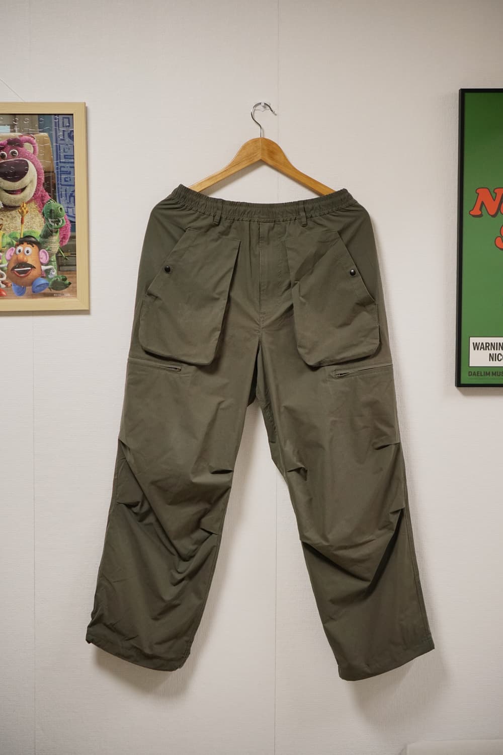 URBAN RESEARCH 나일론 이지 카고 팬츠 상품이미지1