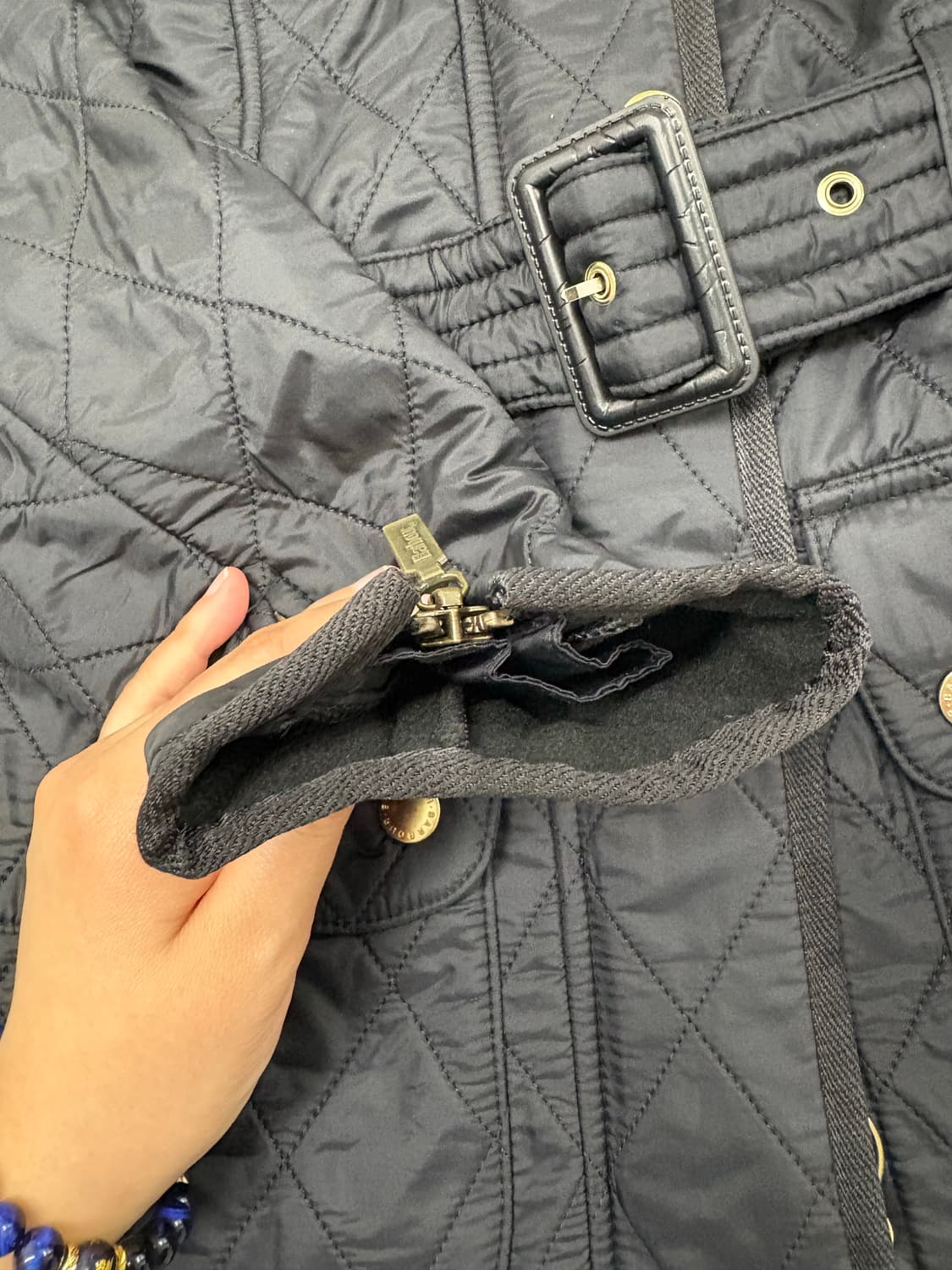 바버 퀼튕 자켓 uk8 상품이미지6