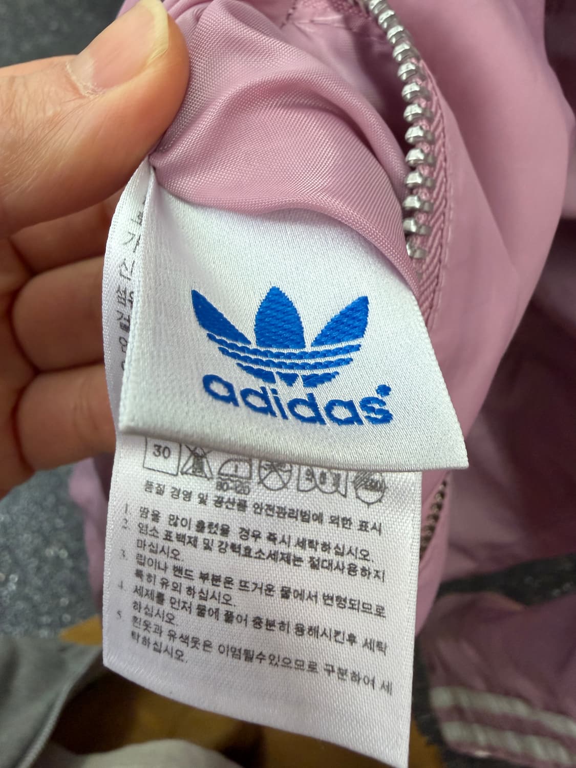 아디다스 패턴 바람막이 리버서블 상품이미지8