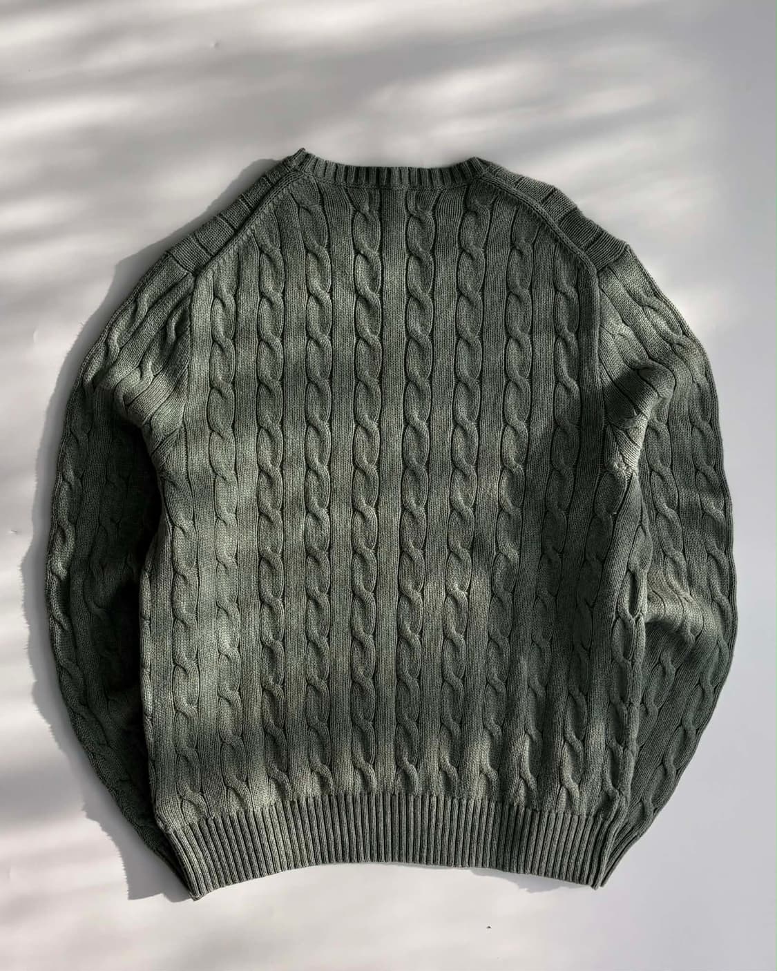 [L] 폴로 랄프로렌 코튼 케이블 니트 스웨터 상품이미지2