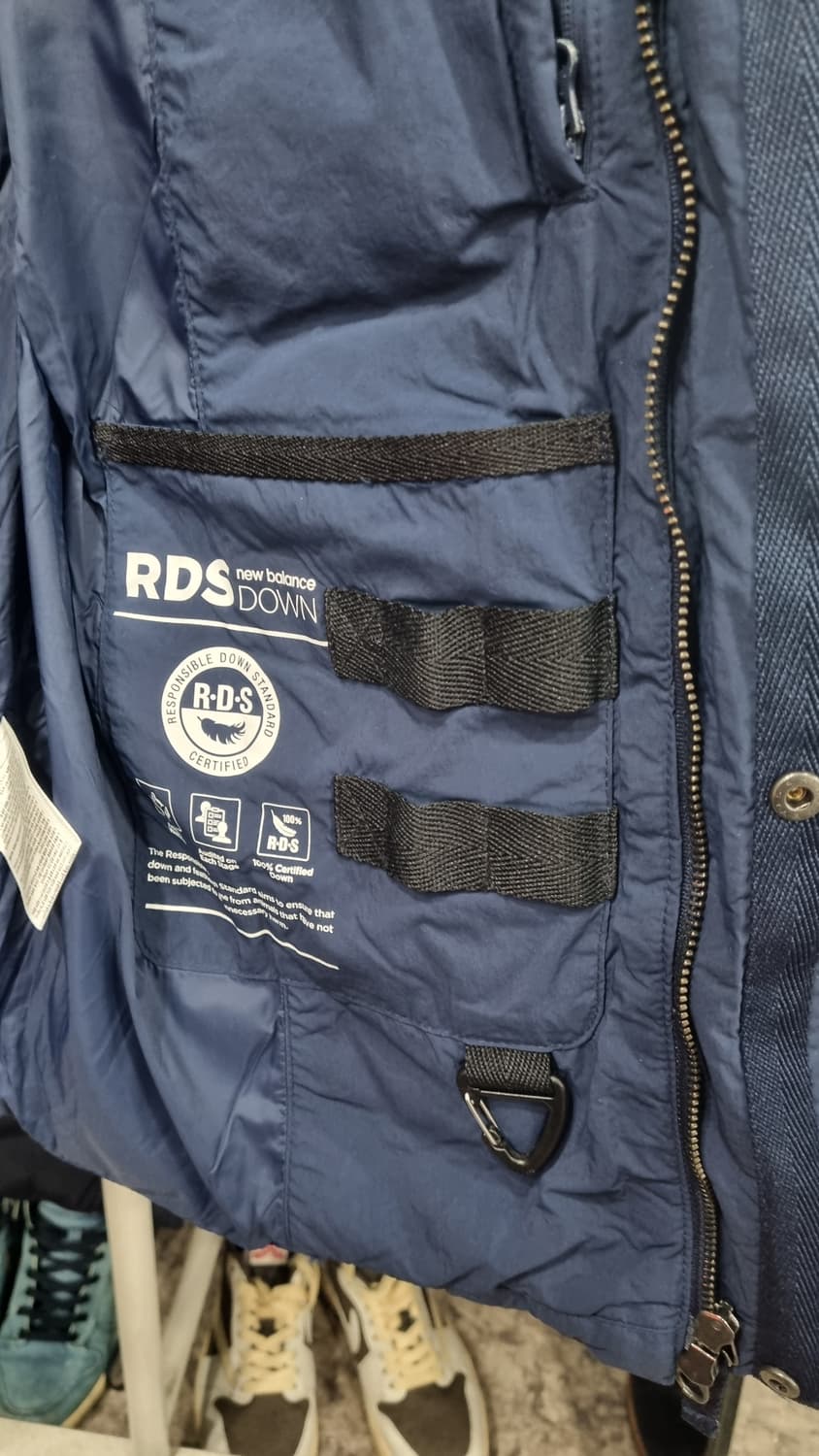 뉴발란스 남성용 거위털 패딩점퍼 105(xL) 3번내외 착용 상품이미지3