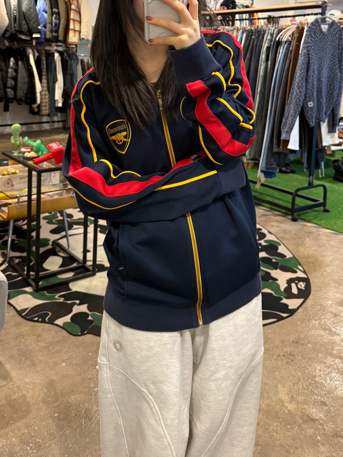 나이키 아스날 트랙탑 네이비 M 상품이미지4