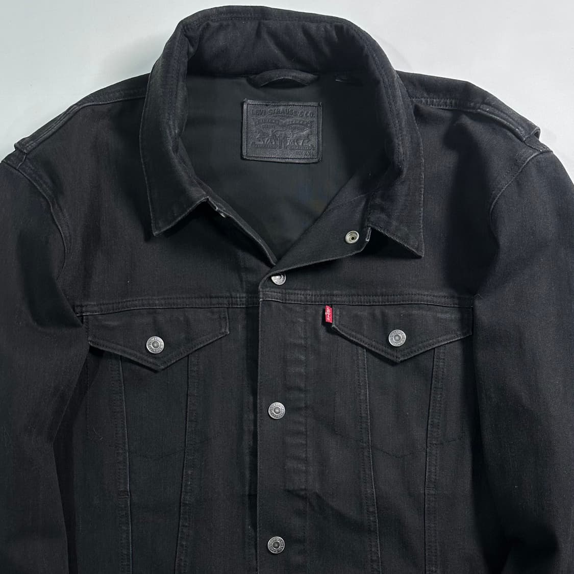 리바이스 오버사이즈 블랙 코튼 자켓  상품이미지2