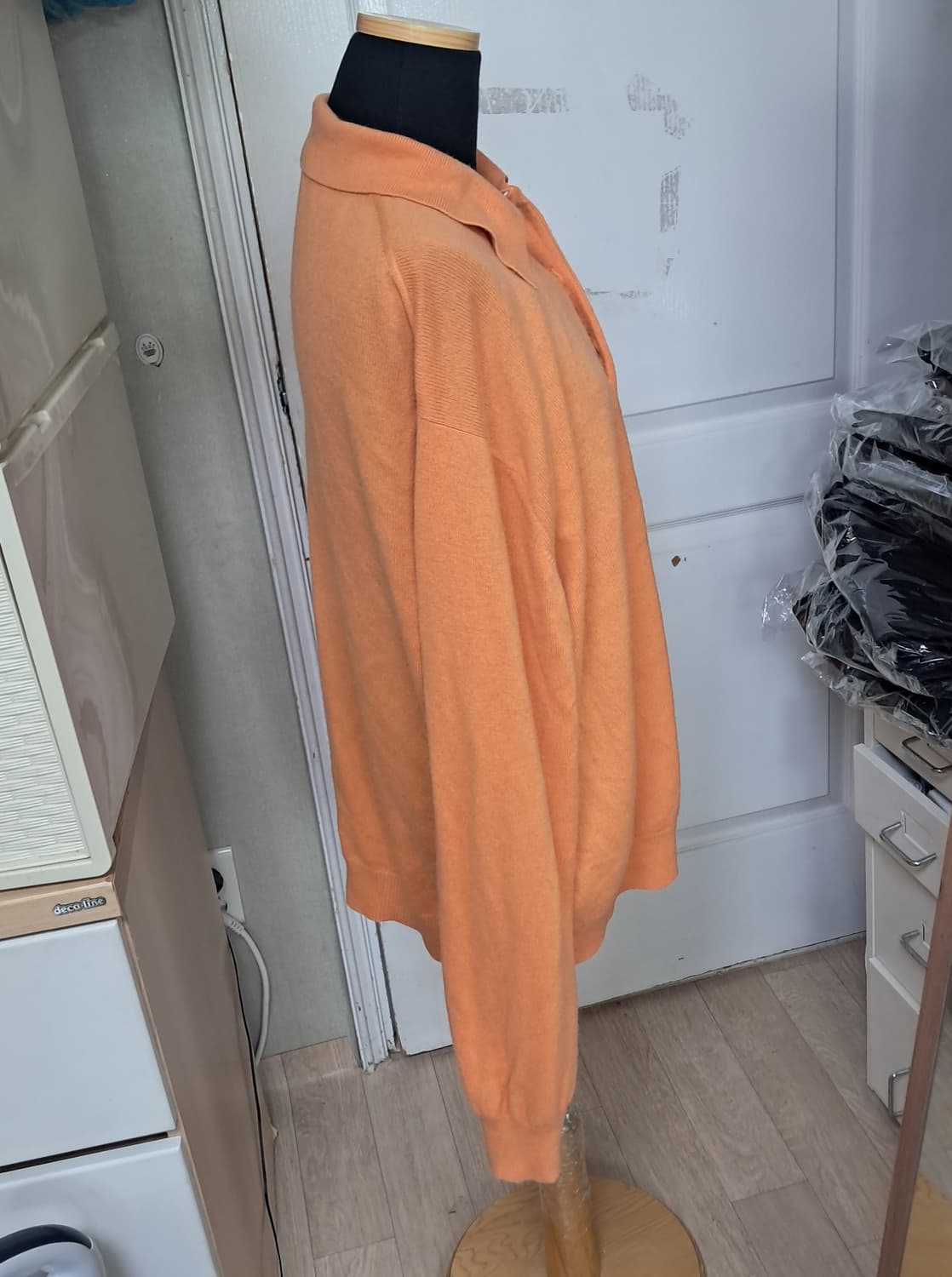 Goyo 몽골리안 최고급 100% 캐시미어 남성 니트 L 사이즈 상품이미지4