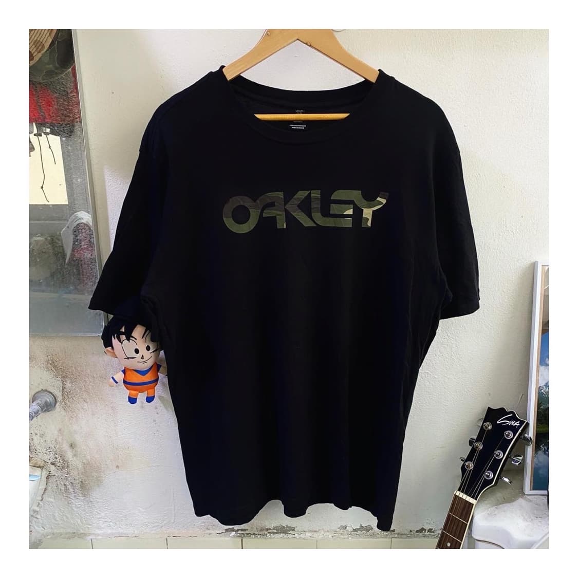 오클리 카모 로고 일본 빈티지 오버핏 반팔 티셔츠 상품이미지2