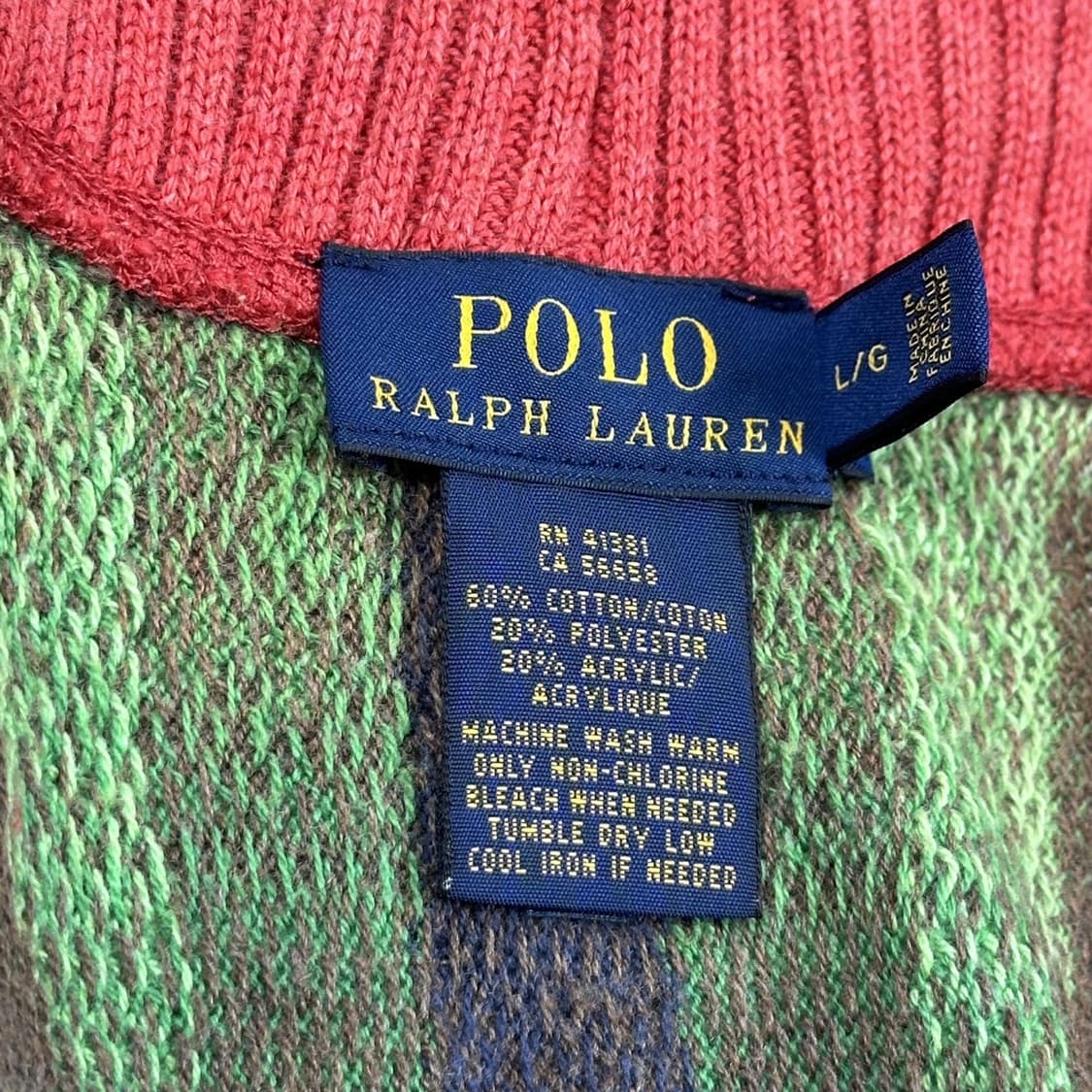 폴로 랄프로렌 클래식 인디언 케이프 니트 가디건 (L 여성추천) 상품이미지6