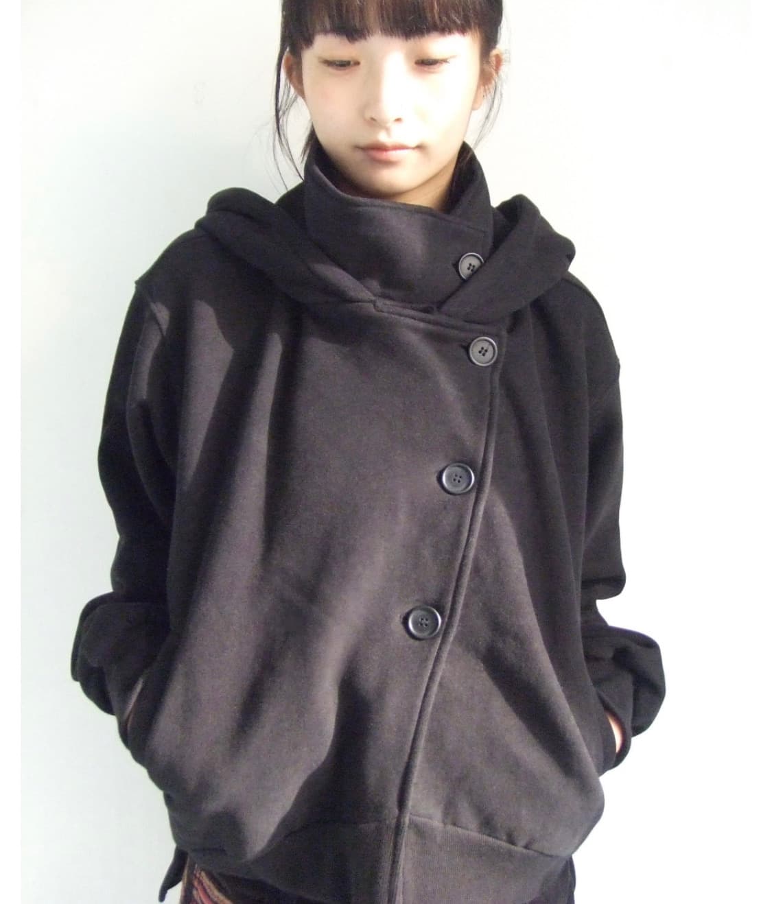 (((구해요)))오스하이 high neck hood zip up 상품이미지1