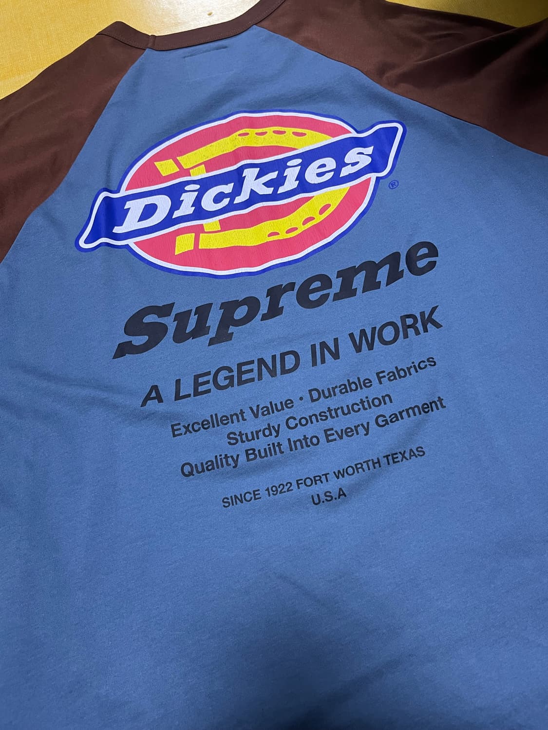 슈프림 디키즈 레글런 롱슬리브 L 상품이미지7