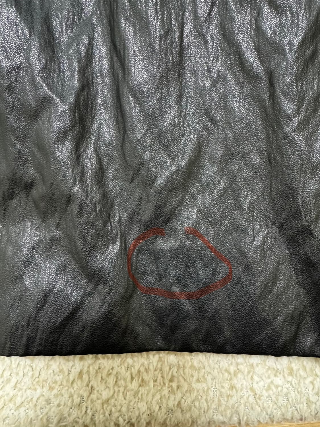 아모멘토 비건레더 하프코트 상품이미지7